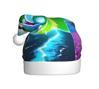 WHJSHOP Four Elements Picture Christmas Hat for Adult Halloween party usage