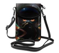 WHJSHOP Future Astronauts Picture Small Leather Women'S Crossbody Flip Phone Bag, Waterproof And Durable