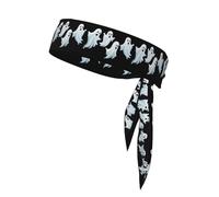 WHJSHOP Ghosts floating in the air Printing Sports headscarf, sweat absorbing and breathable, motion headband, double-sided kerchief