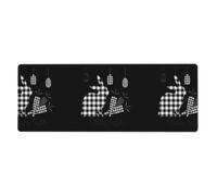 WHJSHOP Happy Easter Mouse Pad 12x31.5in Extended Gaming Surface