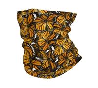WHJSHOP Heaps of Orange Monarch Butterflies Prints Very Soft & Breathable Polyester Multifunctional Headband For Sports Outdoor Activities