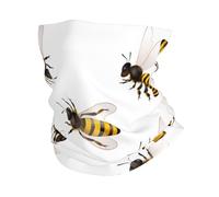 WHJSHOP Honey Bee Prints Very Soft & Breathable Polyester Multifunctional Headband For Sports Outdoor Activities