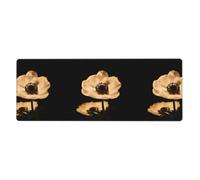 WHJSHOP Late night flowers Mouse Pad 12x31.5in Extended Gaming Surface