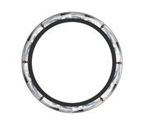 WHJSHOP Lighthouse with Beautiful Cloud Prints Steering Wheel Cover - Quality Neoprene Grip, Durable & Non-Slip Protection for Cars, Trucks, SUVs