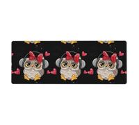 WHJSHOP Love Owl Mouse Pad 12x31.5in Extended Gaming Surface