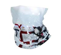WHJSHOP Merry Christmas snowing Prints Very Soft & Breathable Polyester Multifunctional Headband For Sports Outdoor Activities
