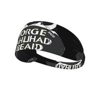 WHJSHOP Moving Forward Prints Sports Headband for Women Sweat Proof Bandeau Summer Elastic Band