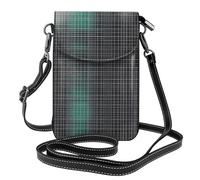 WHJSHOP Multi-Dimensional Line Space Picture Small Leather Women'S Crossbody Flip Phone Bag, Waterproof And Durable