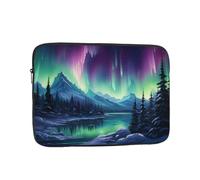 WHJSHOP Northern Lights Painting Prints Portable Shockproof Laptop Sleeve Case for Men and Women Business Travel, and Office Daily Use