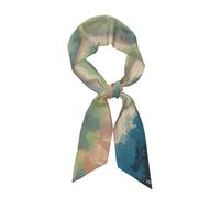 WHJSHOP oasis in the desert Picture Women's Fashion Scarf - Head Hair Accessories Versatile Scarf for Women Valentine's Day and Mother's Day, Black, One Size