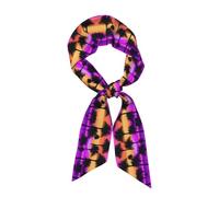 WHJSHOP Palm Tree Purple Sunset Picture Women's Fashion Scarf - Head Hair Accessories Versatile Scarf for Women Valentine's Day and Mother's Day, Black, One Size