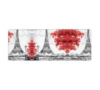 WHJSHOP Paris Mouse Pad 12x31.5in Extended Gaming Mat