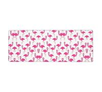 WHJSHOP pink flamingo Prints Mouse Pad 12x31.5in