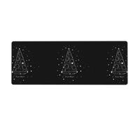 WHJSHOP Pizza Constellation Mouse Pad 12x31.5in Extended Gaming Mat