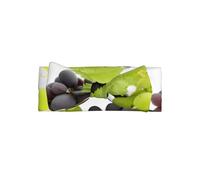 WHJSHOP Purple and green grapes Prints Baby Bow Headband - Soft & Stretchy Newborn Throw for Adorable Baby Girls 0-6 Months - Ideal Shower Gift