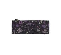 WHJSHOP Purple Black Goth Spooky Prints Baby Bow Headband - Soft & Stretchy Newborn Throw for Adorable Baby Girls 0-6 Months - Ideal Shower Gift