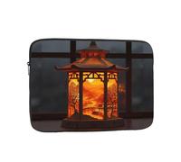 WHJSHOP Shining Mountains and Rivers Pattern Laptop Case - Shockproof Portable Laptop Sleeve Bag for Men and Women Business Travel, School, and Office Use