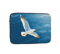 WHJSHOP Sliding Seagull Prints Portable Shockproof Laptop Sleeve Case for Men and Women Business Travel, and Office Daily Use