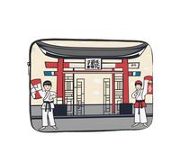 WHJSHOP Taekwondo Martial Arts Prints Portable Shockproof Laptop Sleeve Case for Men and Women Business Travel, and Office Daily Use