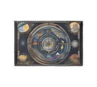 WHJSHOP Tarot Compass Printed Durable placemat, waterproof, easy to clean, heat-resistant, anti slip placemat set