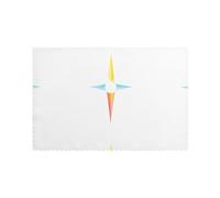 WHJSHOP The Brightest Star in The Sky Prints Placemats Set of 6 12x18in - Transform Your Table into a Cozy Haven for Memorable Meals