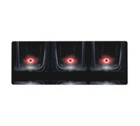 WHJSHOP The Eye of Terror in The Forest Pattern Extra Large Mouse pad Mousepad 12x31.5in for Desktop Computers, laptops, Personal Computers