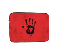 WHJSHOP The Mark of Terror Pattern Laptop Case - Shockproof Portable Laptop Sleeve Bag for Men and Women Business Travel, School, and Office Use