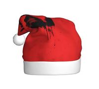 WHJSHOP The Mark of Terror Picture Christmas Hat for Adult Halloween party usage