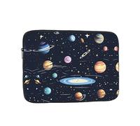 WHJSHOP The Solar Family Prints Portable Shockproof Laptop Sleeve Case for Men and Women Business Travel, and Office Daily Use