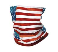 WHJSHOP Vintage American USA Flag Prints Very Soft & Breathable Polyester Multifunctional Headband For Sports Outdoor Activities