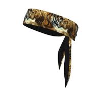 WHJSHOP White Tiger And Lion Printing Sports Double-Sided Headscarf Quick Drying, Moisture Wicking for Women, Girls, and Men