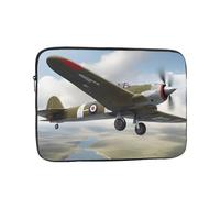 WHJSHOP World War 2 Aircraft Airplane Prints Portable Shockproof Laptop Sleeve Case for Men and Women Business Travel, and Office Daily Use
