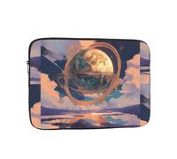 WHJSSF A Brilliant Planet Prints Portable Laptop Sleeve 10 inch for Business Travel, School, Office, Daily Use