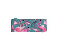 WHJSSF A flock of flamingos Prints Baby Bow Headband - Soft & Stretchy Newborn Accessory for Photo Shoot, Cute Hairpiece for Little Girls