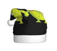 WHJSSF A pair of little monsters holding hands Printed Christmas Hat for Adult for men and women clothing headband for festive occasions