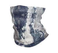 WHJSSF Abstract Blue Prints Multifunctional Sport Headband - Seamless Stretch Neck Gaiter for Running, Hiking, Cycling & Travel - Lightweight, Breathable & Quick-Drying