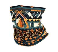 WHJSSF African Tribal Ethnic Texture Prints Multifunctional Sports Headband - Seamless Athletic Throw, Bike Head Cover, Quick-Dry Neck Warmer for Men & Women