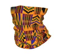WHJSSF African Tribal Ethnic Texture Prints Multifunctional Sports Headband - Seamless Athletic Throw, Bike Head Cover, Quick-Dry Neck Warmer for Men & Women