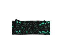 WHJSSF Aliens Prints Baby Bow Headband - Soft & Stretchy Newborn Accessory for Photo Shoot, Cute Hairpiece for Little Girls