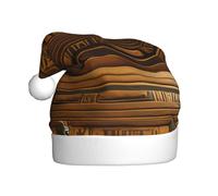 WHJSSF Ancient Egyptian Hieroglyph Printed Christmas Hat for Adult for men and women clothing headband for festive occasions
