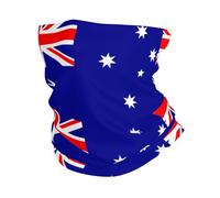 WHJSSF Australian flag Prints Performance Multifunctional Sweatband Cool Headwear For Great Outdoor Activities