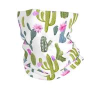 WHJSSF Blooming Cactus Prints Soft & Breathable Multifunctional Headband Comfort Fit For Any Adventure