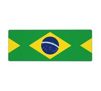 WHJSSF Brazilian flag Prints Mouse Pad 12x31.5in