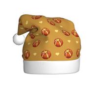 WHJSSF Buttered Bread Picture Christmas Hat for Adult Making It a Fun and Durable Gift for Men and Women