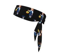 WHJSSF Cartoon little girl selling apples Picture Sports Double-Sided Headscarf Quick Drying, Moisture Wicking for Women, Girls, and Men