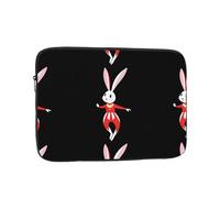 WHJSSF Circus Performing Bunny Prints Portable Laptop Sleeve 15 inch for Business Travel, School, Office, Daily Use