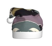 WHJSSF Clawed Otter Picture Christmas Hat for Adult Making It a Fun and Durable Gift for Men and Women