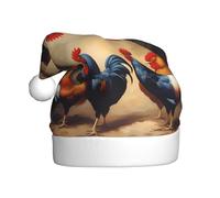 WHJSSF Colorful big cock Picture Christmas Hat for Adult Making It a Fun and Durable Gift for Men and Women