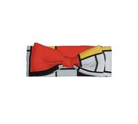 WHJSSF Composition in Red Yellow Blue and Black Prints Baby Bow Headband - Soft & Stretchy Newborn Throw for Cute Photo Shoots & Baby Showers