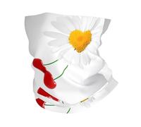 WHJSSF Daisy Heart Love Romance Prints Performance Multifunctional Sweatband Cool Headwear For Great Outdoor Activities